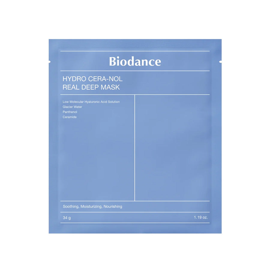 Hydro Cera-nol Real Deep Mask 34g x 4 packs