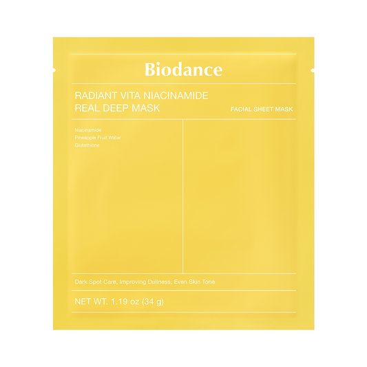 Radiant Vita Niacinamide Real Deep Mask 34g x 4 packs