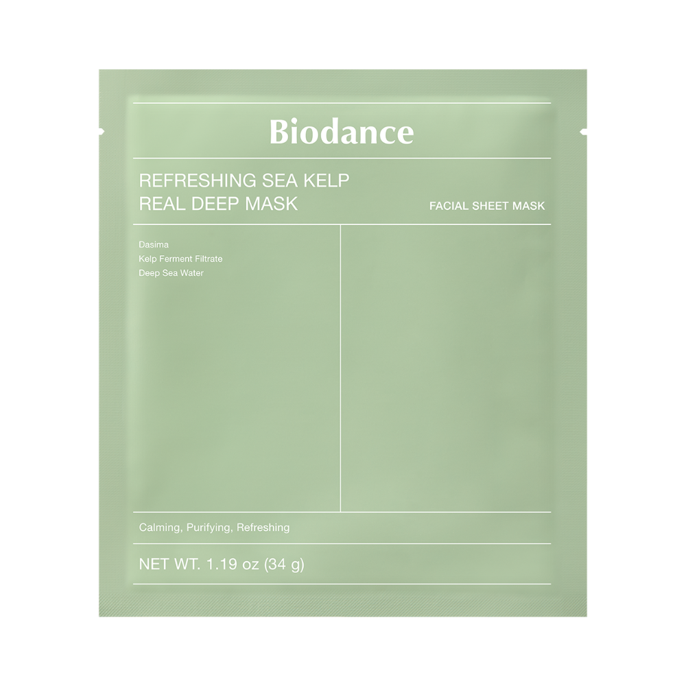 Refreshing Sea Kelp Real Deep Mask 34g x 4 packs