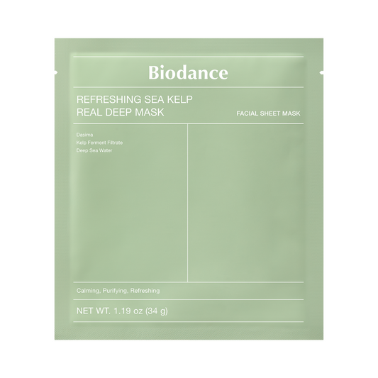 Refreshing Sea Kelp Real Deep Mask 34g x 4 packs