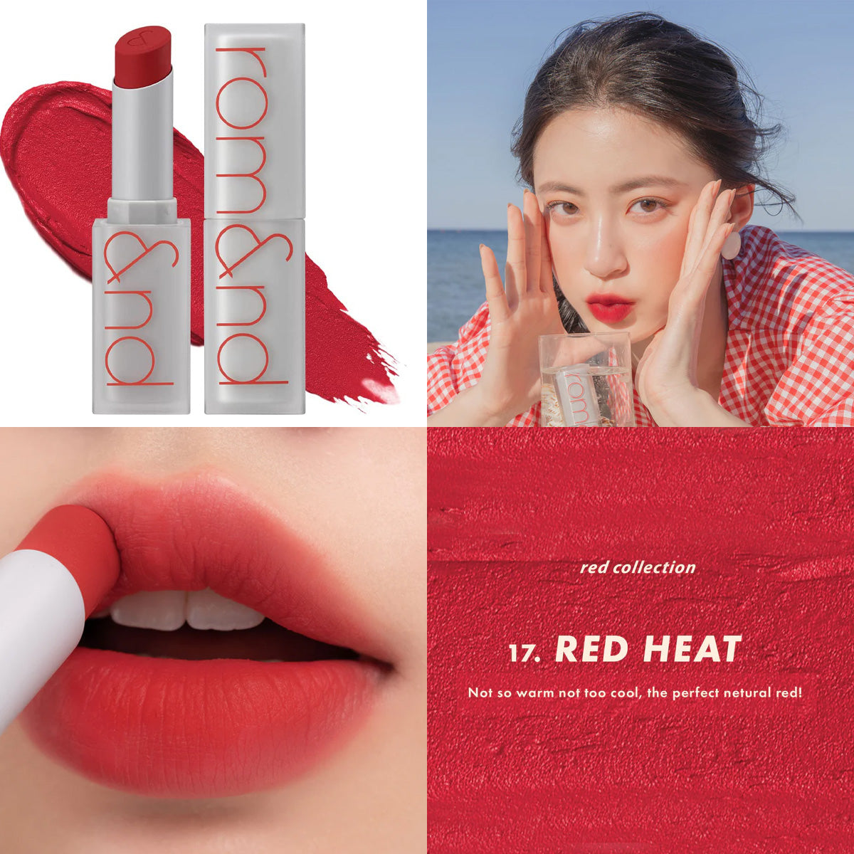 Romand zero 2024 matte lipstick